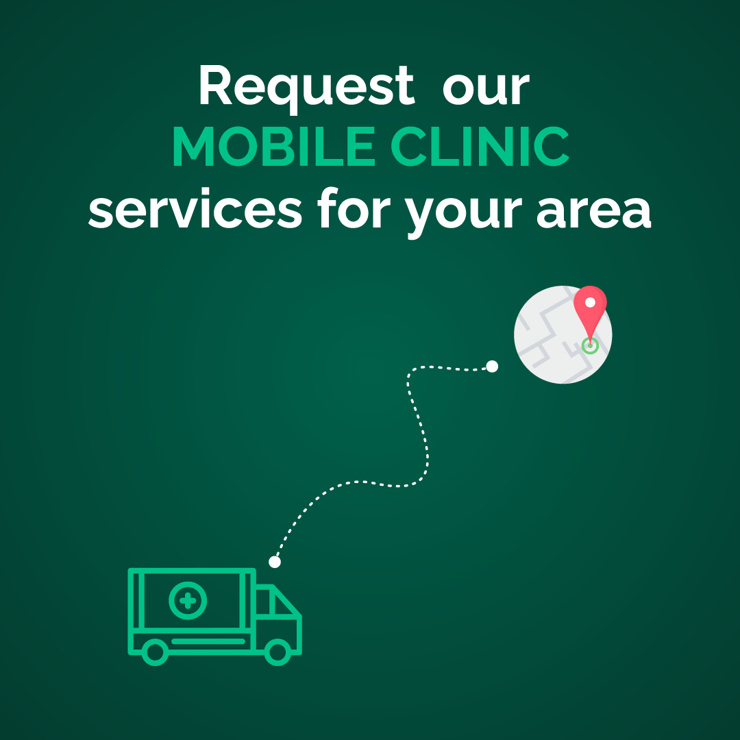 Request our mobile clinic services for your area